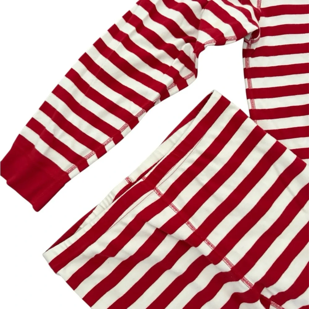 Hannah Andersson XL adult red and white pjs. - Picture 3 of 4